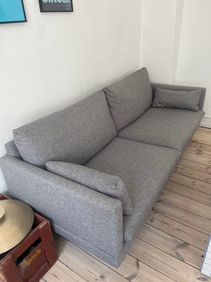 Sofa, 3 pers. , My Home, 3 personers grå sofa fra My Home. Den er brugt men i fin stand. 
Skal afhen