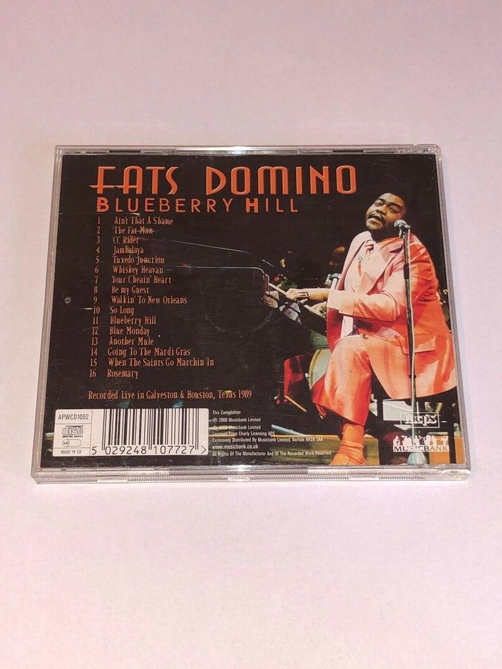Fats Domino: Blueberry Hill, rock
