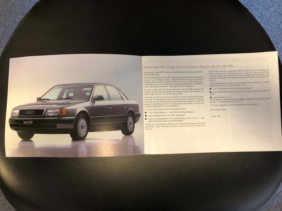 Andet biltilbehør, Audi 100