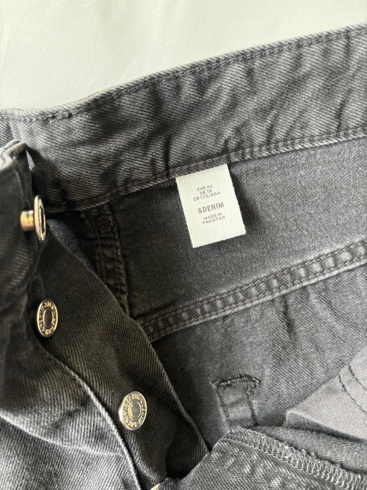 Denimnederdel, str. 46, H&M