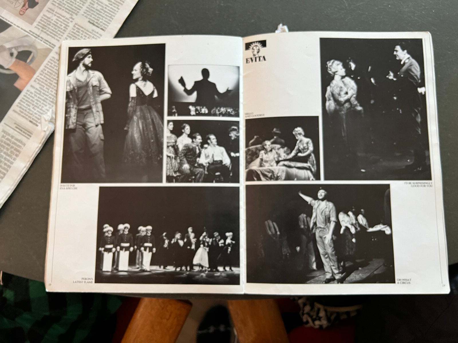 Original Evita program - Prince Edward Theatre , Tim Rice ,