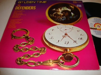 LP, THE DEFENDERS., Gylden time..., Rock, The Defenders med gylden time. SONET plade fra 1978. Start