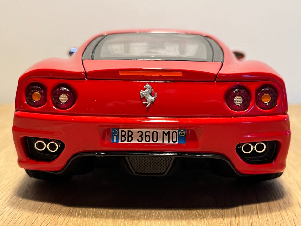 Modelbil, Ferrari 360 Modena, skala 1:18