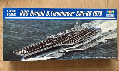 Byggesæt, Trumpeter CVN-69 USS Dwight D. Eisenhower #05753, skala 1/700

Samlesæt, af kæmpe Nimitz-k