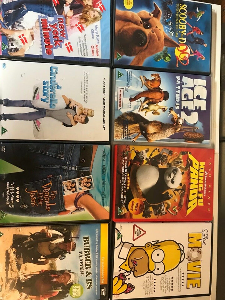 Børnefilm og ungdomsfilm, DVD, familiefilm