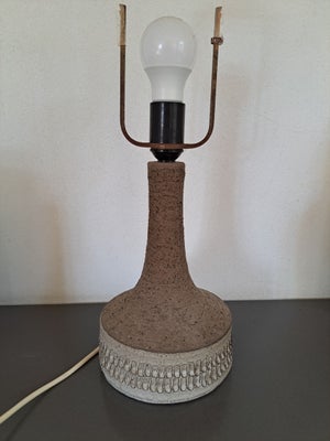 Anden bordlampe, Flot retro bordlampe i keramik. Fin stand.