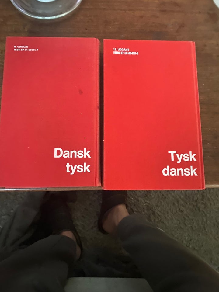 Dansk-tysk / tysk- dansk , Gyldendal