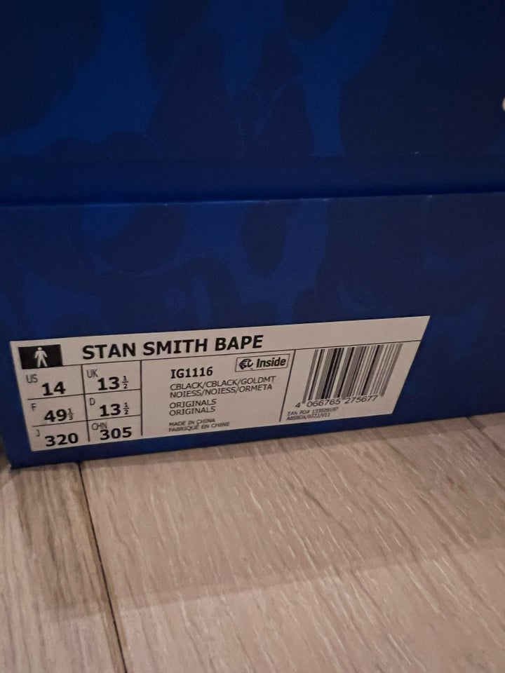 Sneakers, str. 47, Adidas Bape Stan Smith