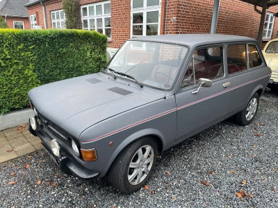 Fiat 128, 1,3 stc., Benzin, 1972, grå, 3-dørs, Nysynet, pæn og velholdt bil