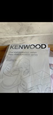 Røremaskine , Kenwood, Kenwood røremaskine sælges, perfekt stand. Alle dele inkluderet inklusiv manu