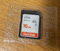 SDHC, SanDisk, 16 GB