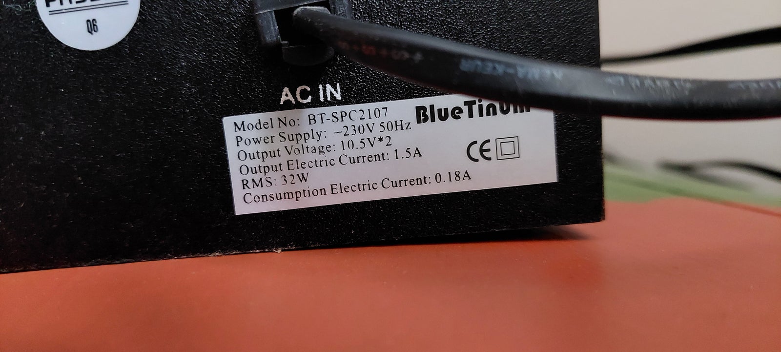 2.1 højttalersæt, BlueTinum, BT-SPC2107