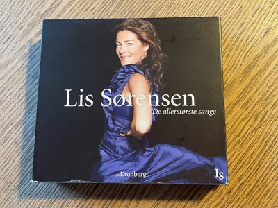 Lis Sørensen: De Allerstørste Sange (3CD+ 1DVD), pop, Imponerende udgivelse med Lis Sørensens størst