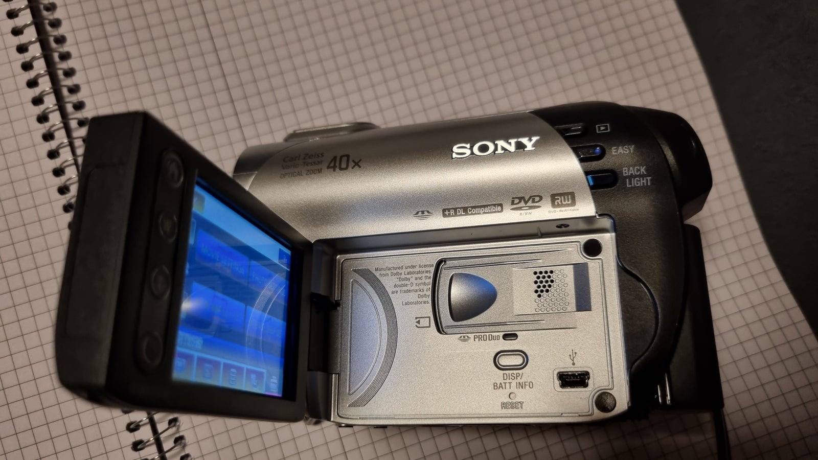 Camcorder, digitalt, Sony