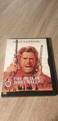 The Outlaw Josey Wales (Øje For Øje), instruktør Clint Eastwood, DVD, western, /Helaftensfilm. Fra 1