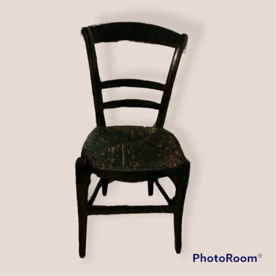 Spisebordsstol, Teaktræ, Vintage antik l: 46