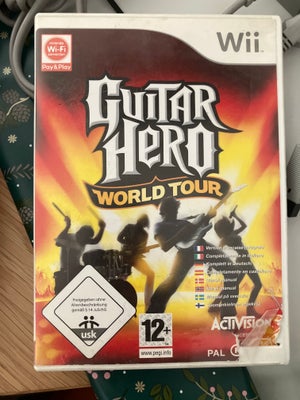 Nintendo Wii, Sælger Guitar Hero spil til Nintendo Wii,
Kan afhentes i Skejby (Aarhus N) eller sende