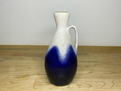 Keramik, Kande / vase, Bay, Helt fantastisk smuk vase/kande fra West Germany ( 222/17 ) med grå løbe