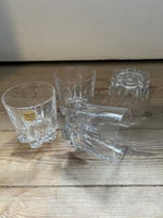 Glas, Krystal whiskyglas , Cristal d’argues