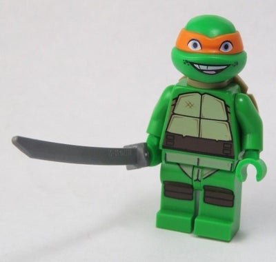 Lego Minifigures, Ninja Turtles - kun 4 tilbage fra serien:

tnt012 Michelangelo med sværd  45kr. 
t