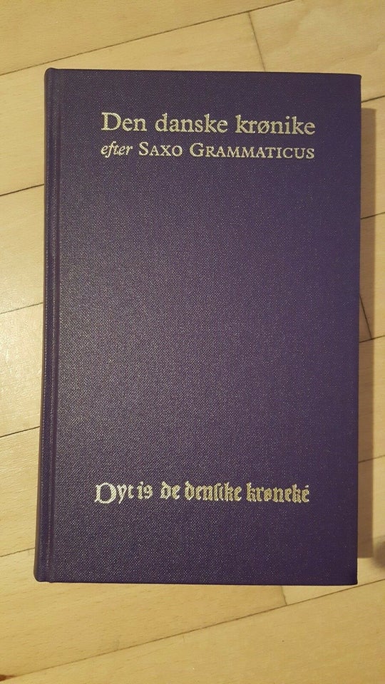 Den danske krønike, Saxo Grammaticus, Vibeke Winge