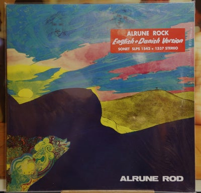 LP, Alrune Rod, Alrune Rock, Rock, stand S/S stadig i folie, er lagt i en ekstra folie pose.
Engelsk