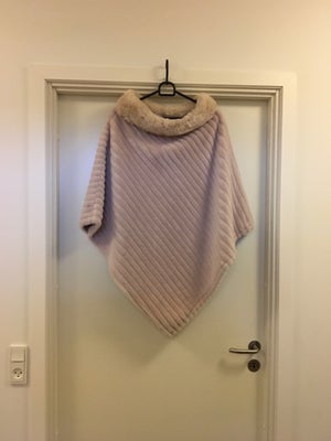 Poncho, Bahne, str. One size, Beige, Dejlig flot og varm Poncho, Ubrugt, Ny super fin beige poncho s