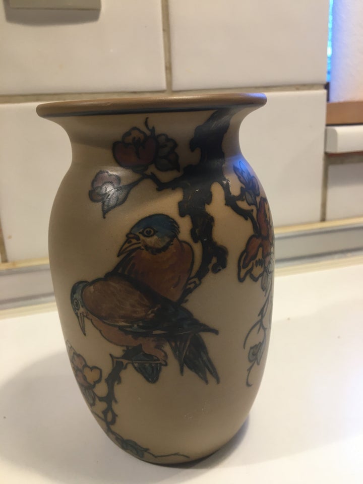 Keramik, Vase, L. Hjort