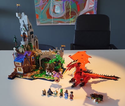 Lego Ideas, 21348, Lego ideas dungeons and dragons sæt 21348. Bygget færdigt igår. Komplet med alle 