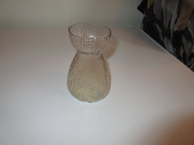Glas,  Hyacintglas, Kastrup Glasværk, 
Hyacintglas med sammenklemt korpus og rund åbning, blæst med 