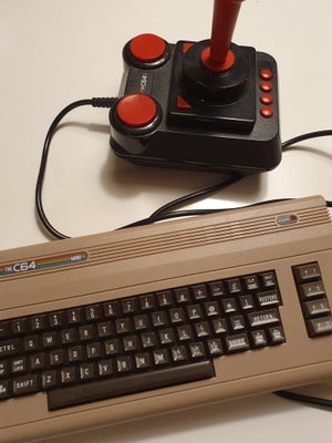 C64 Mini, spillekonsol, Perfekt, 80er nostalgi. Indeholder 64 af de klassiske Commodore 64 spil. Til