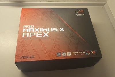 ASUS ROG Maximum Apex X + Intel Core i7-8700K, Jeg har fået dette udstyr i overskud.

Det drejer sig