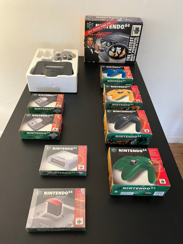 Gennemført Nintendo 64 samling, N64