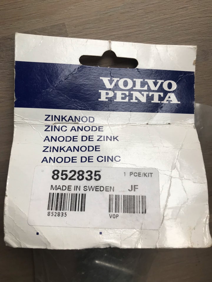 Original Volvo Penta Zinkanode.
Artikel nr.: 852...