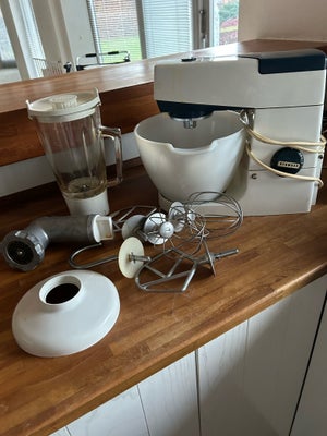 Kenwood røremaskine med tilbehør, Kenwood, Super fin retro røremaskine med tilbehør