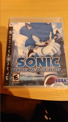 Sonic the hedgehog, PS3, I folie. Evt. fragt 45 kr.