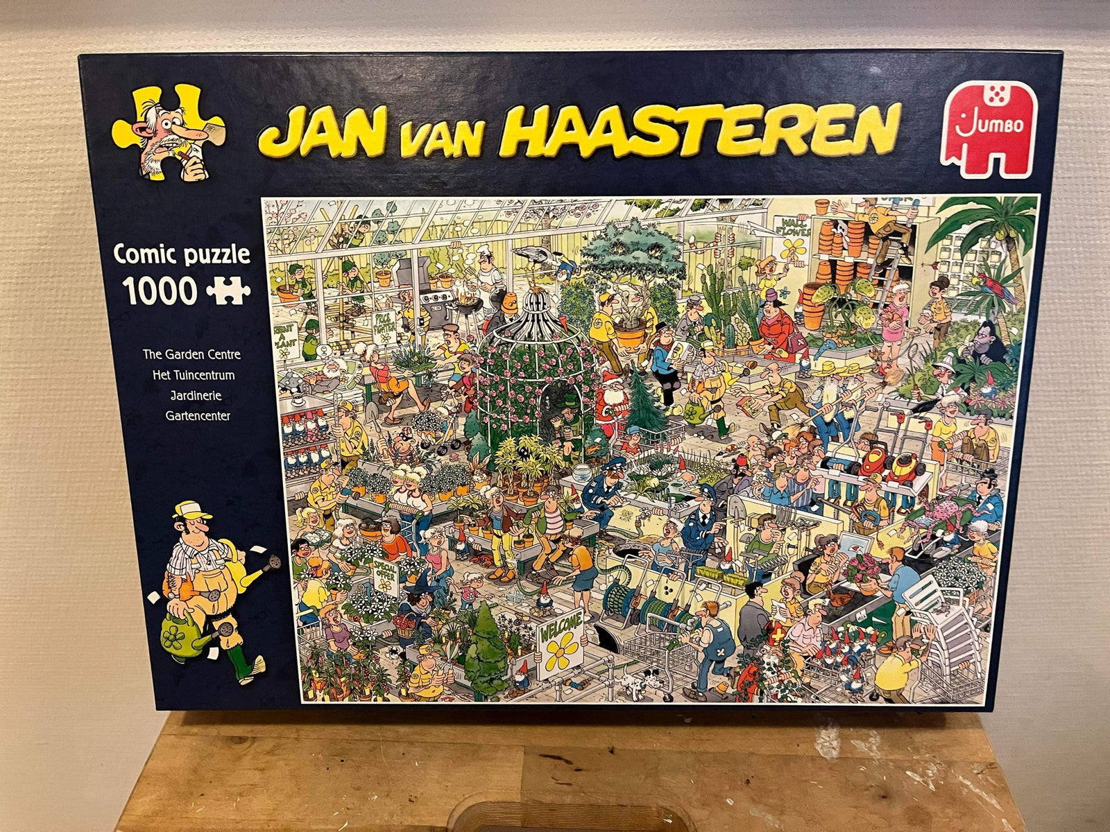 Jan Van Haasteren puslespil , 1000 og 1500 brikker ,