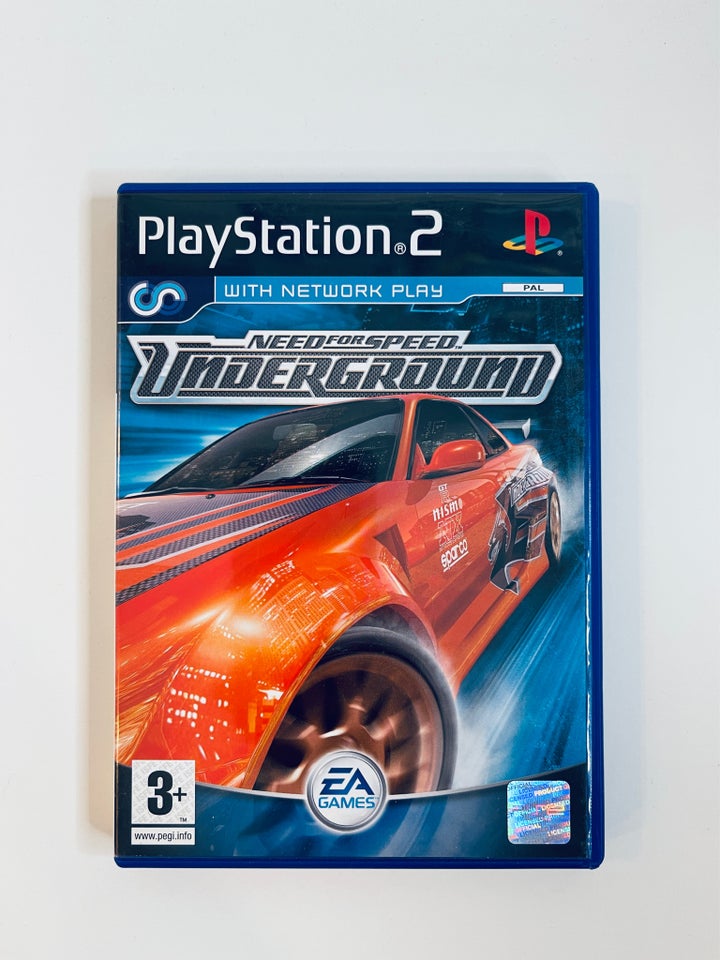 Need For Speed Underground, Playstation 2, PS2