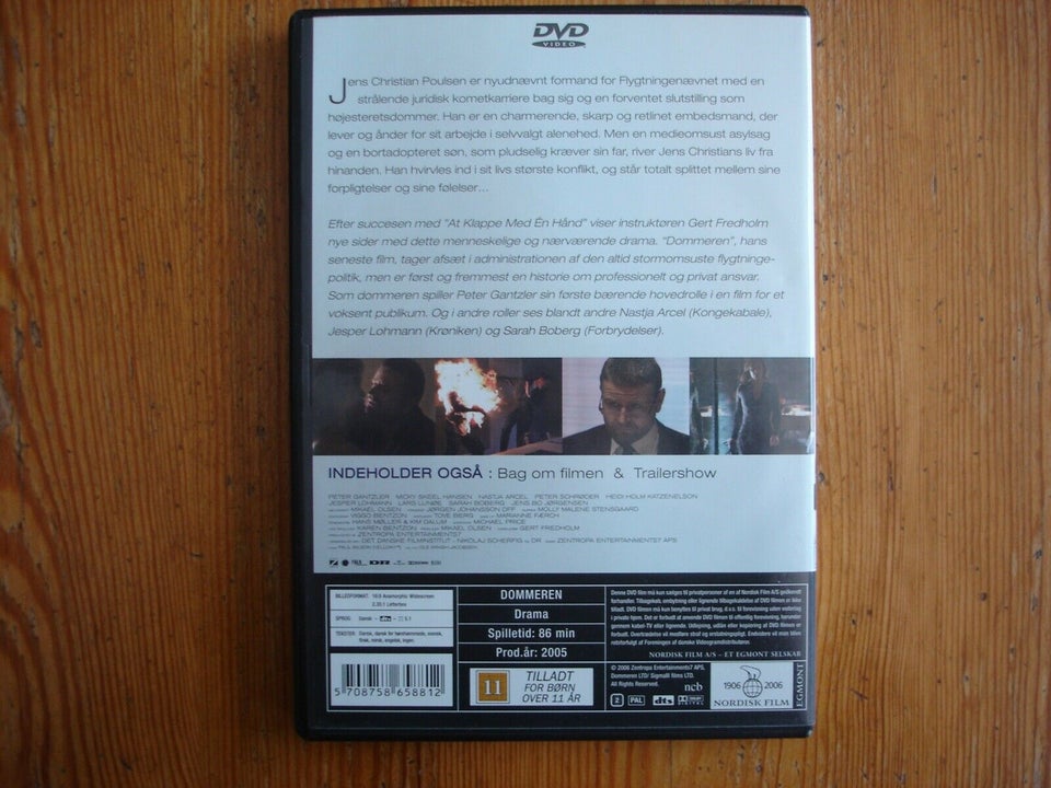 Dommeren, DVD, drama