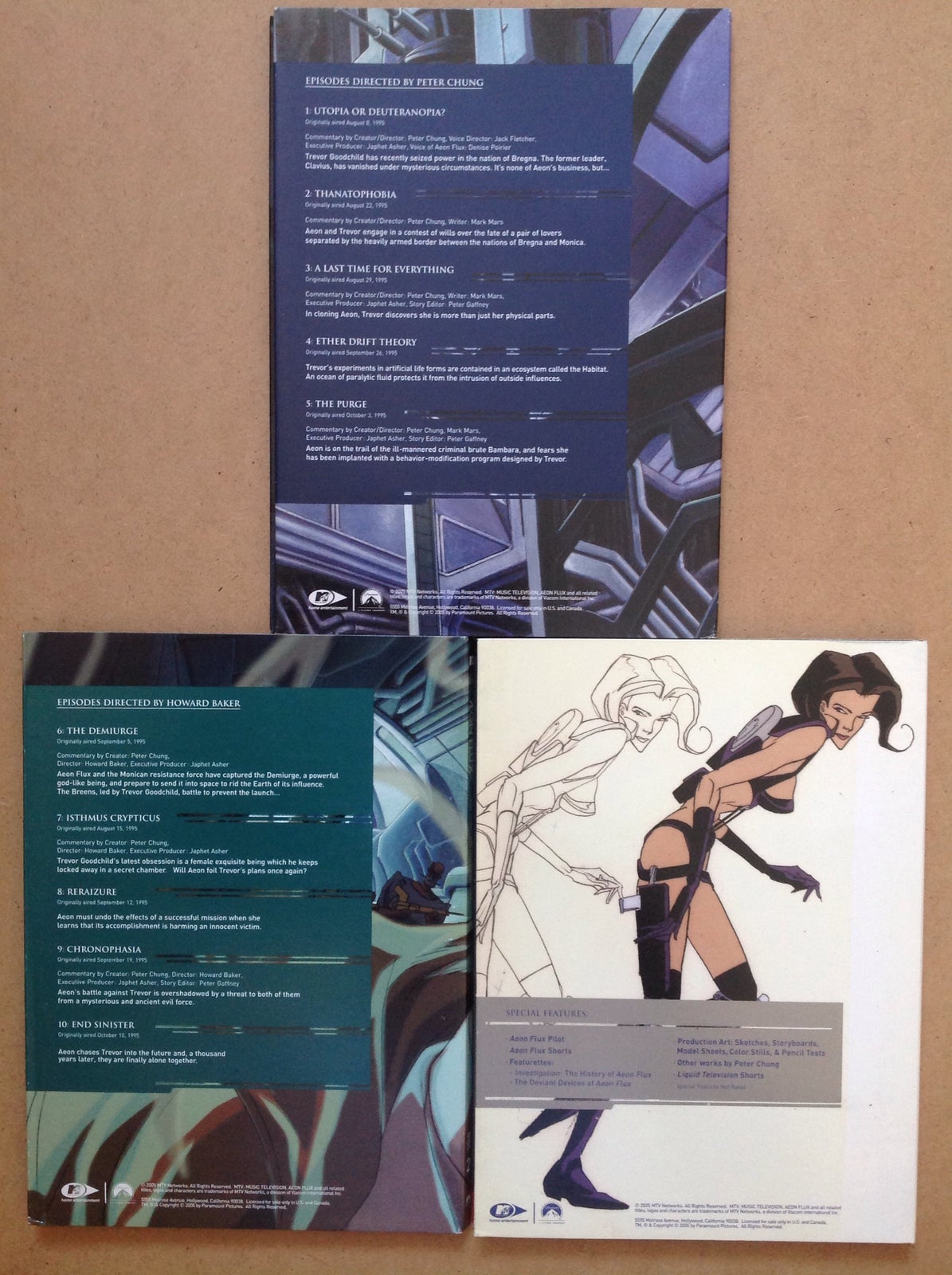 Æon Flux - The complete animated series box-set, DVD,