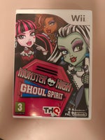 Monster high ghoul spirit, Nintendo Wii, adventure