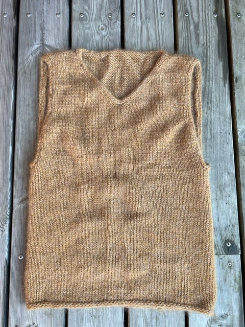 Vest, strikket vest, knititaway