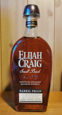 Spiritus, whisky, Elijah Craig Barrel Proof bourbon 60.5%
whisky whiskey
Bytter helst til noget ande