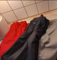 4 par arbejdsbukser Kansas i rød / grå / sort