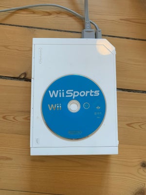 Nintendo Wii, Sports, God, Nintendo Wii - Sports. Sælges 
Alt på fotos medfølger. Velholdt.
Kr. 200,