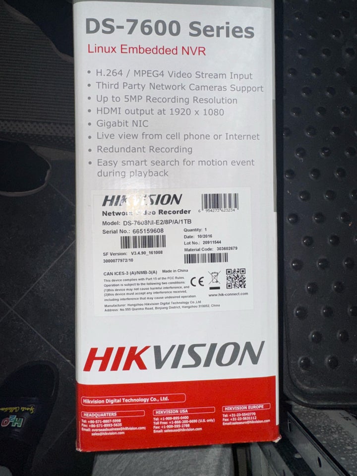 Andet, HikVision