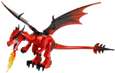 Lego andet, Disse 2 drager kræver annonce for sig selv - de sjældne:

Dragon04, Castle 299kr.
Dragon