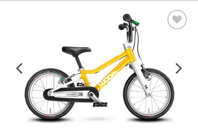 Unisex børnecykel, mountainbike, andet mærke, Woom 2, 14’, 14 tommer hjul, 0 gear, Helt genial cykel