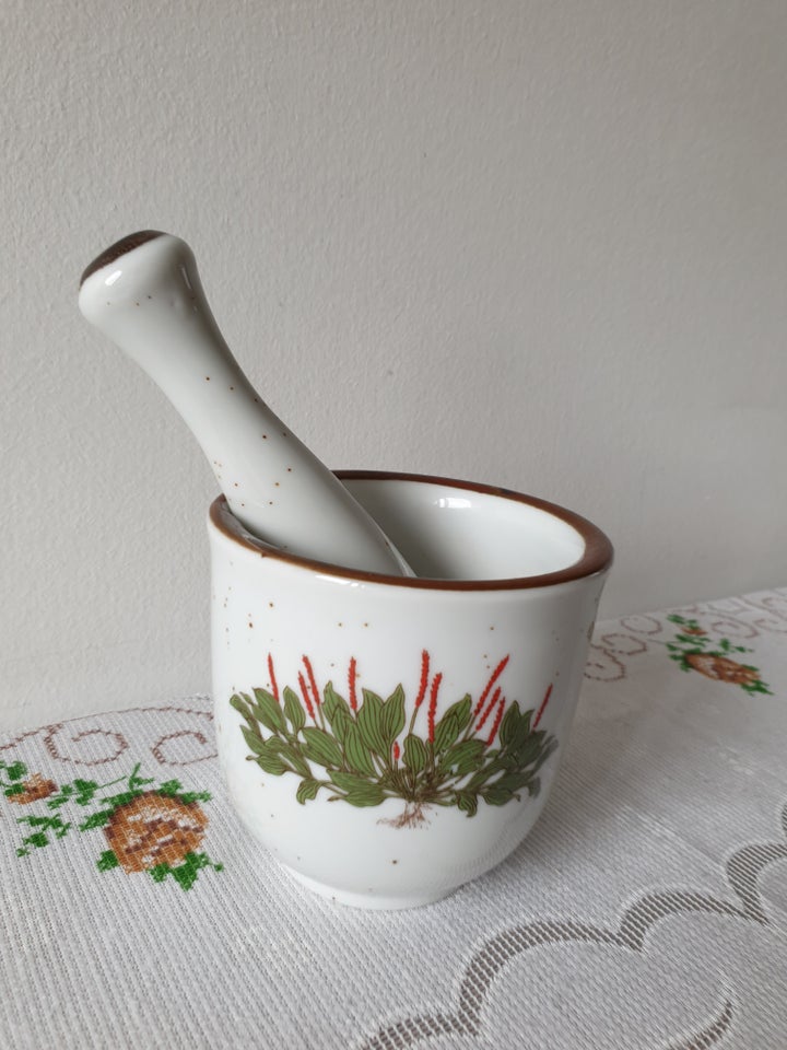 Porcelæn Morter vintage morter