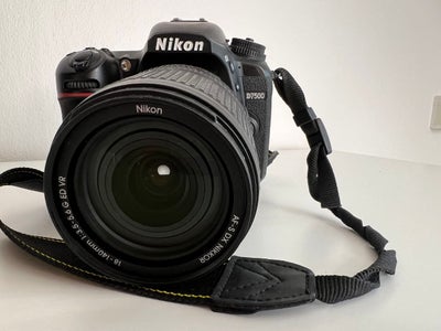 Nikon Nikon D7500 18-140mm VR, spejlrefleks, 20.9 MP megapixels, 7.8x  x optisk zoom, Perfekt, Nikon